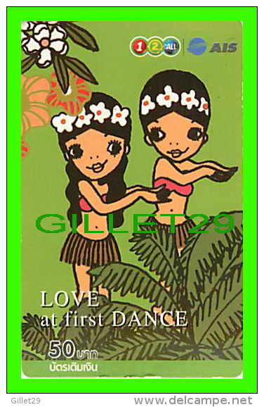 TÉLÉCARTES THAILANDE - LOVE AT FIRST DANCE - LOVE COLLECTION - 50 BAHT - 06/2009 - PHONECARDS - - Thailand