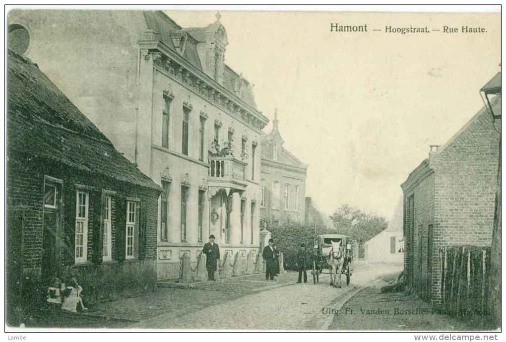 HAMONT - Hoogstraat - Rue Haute  1909 - Hamont-Achel