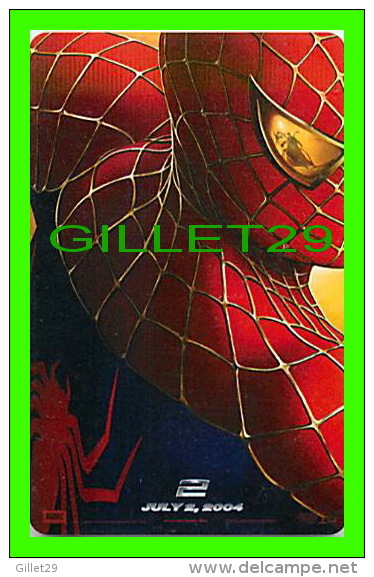 SMALL CALENDAR 2004 - SPIDER-MAN 2 MOVIE - MAJOR CINÉPLEX - THAILAND - - Petit Format : 2001-...