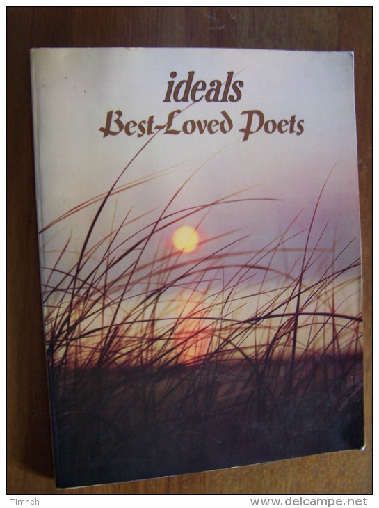 IDEALS BEST LOVED POETS CROWELL LONGFELLOW SCHULTZ BURGESS BRYANT WHITMAN JAQUES 1978 - Poetry