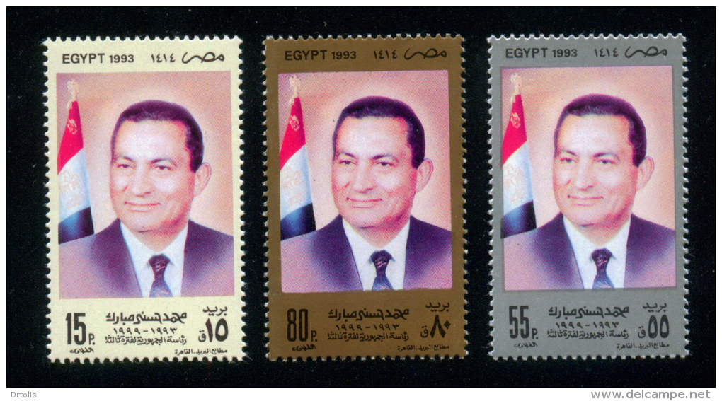 EGYPT / 1993 / PRES. HOSNI MUBARAK / FLAG / MNH / VF - Nuevos