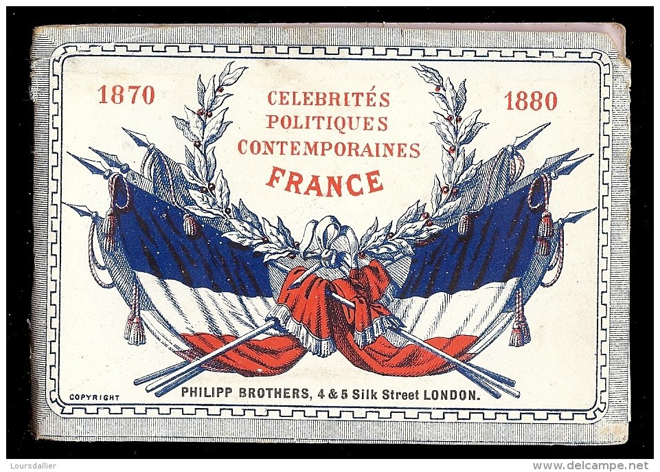 CELEBRITES POLITIQUES CONTEMPORAINES FRANCE 1870 1880 12 CELERITES - Geschiedenis