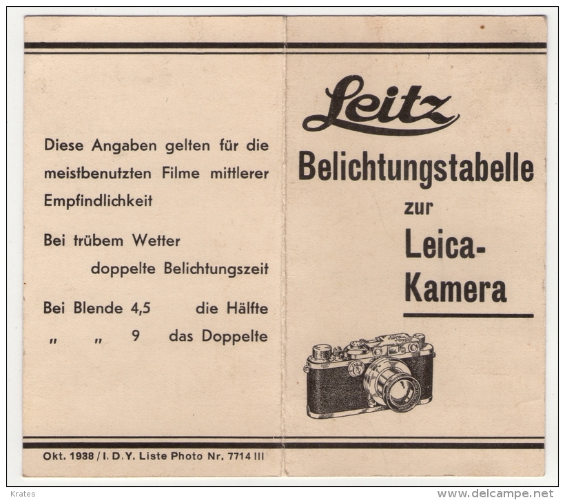 Old Commercials For Leica Camera - Other & Unclassified