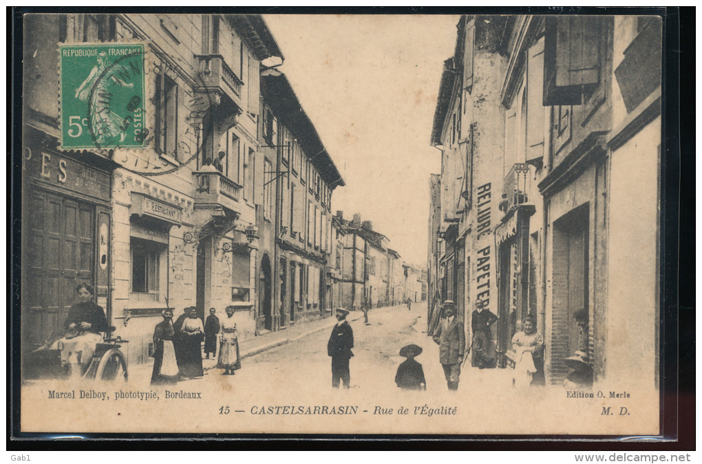 82 --- Castelsarrasin --- Rue De L'Egalite - Castelsarrasin