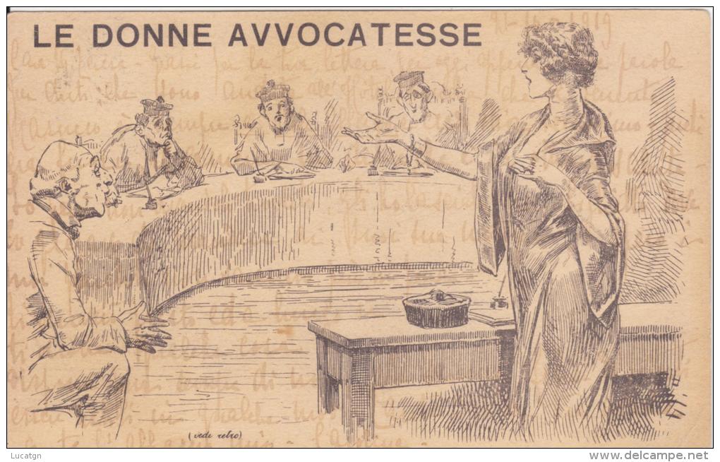 "Le Donne Avvocatesse" - Humor