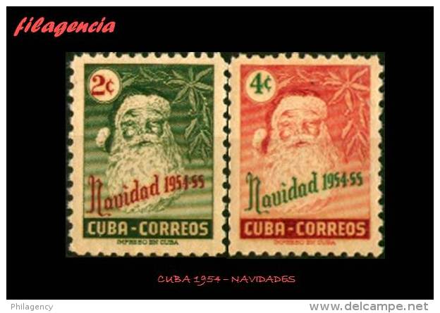 CUBA MINT. 1954-06 NAVIDADES - Unused Stamps