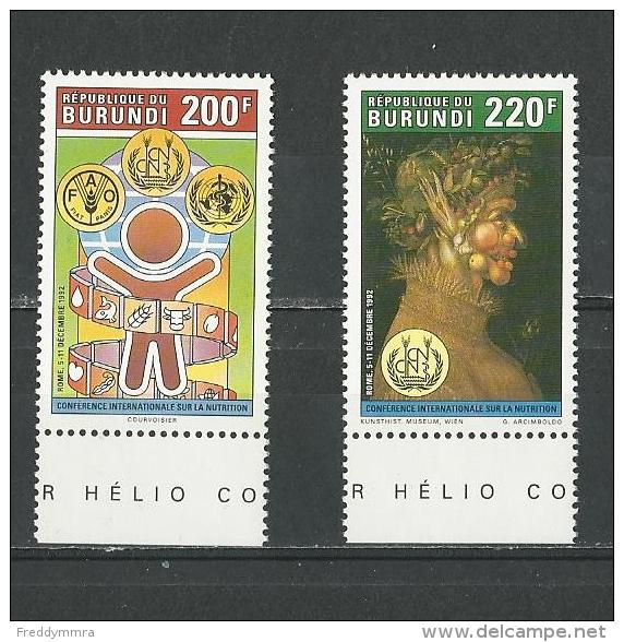 Burundi:  1004/ 1005 ** - Unused Stamps