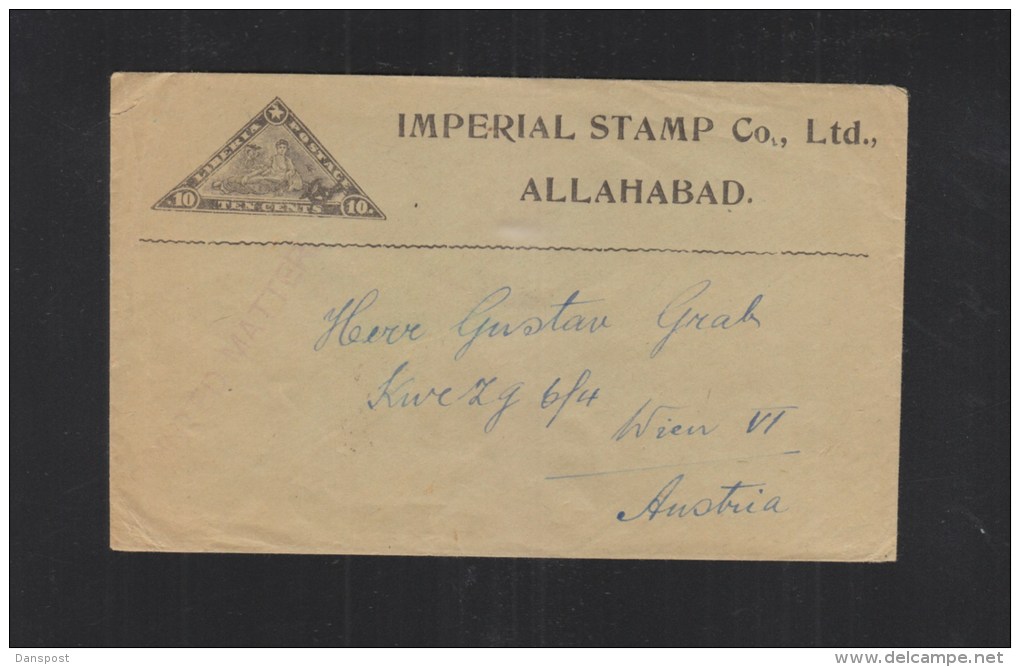 India Cover Allahabad 1905 Overprints - 1902-11 King Edward VII