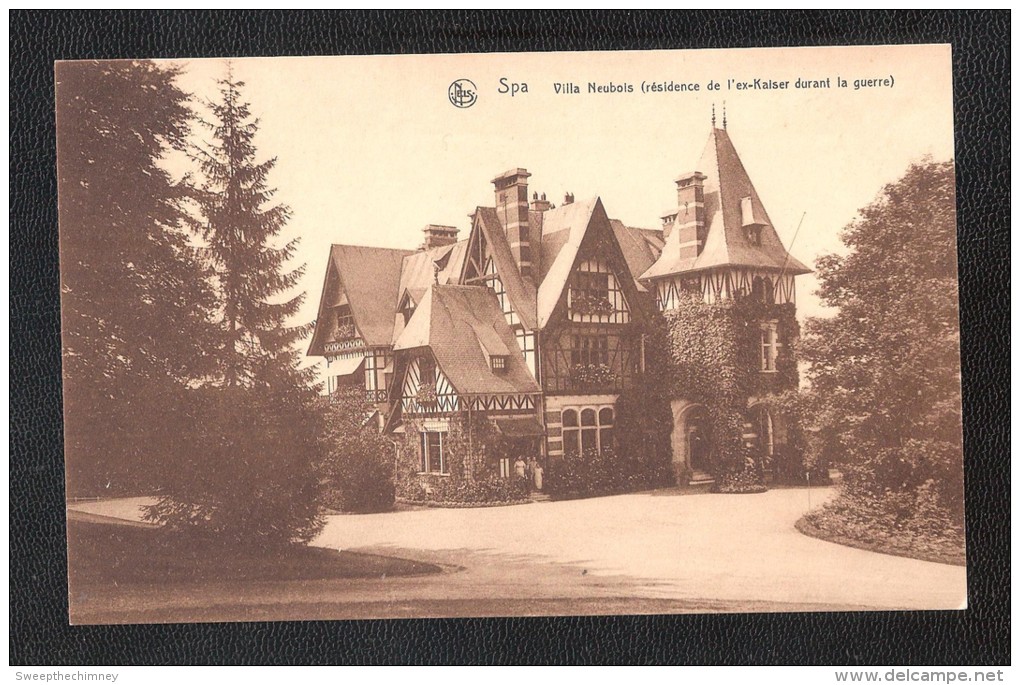 CPA Spa, Villa Neubois, Résidence De L'ex-Kaiser Durant La Guerre - Spa