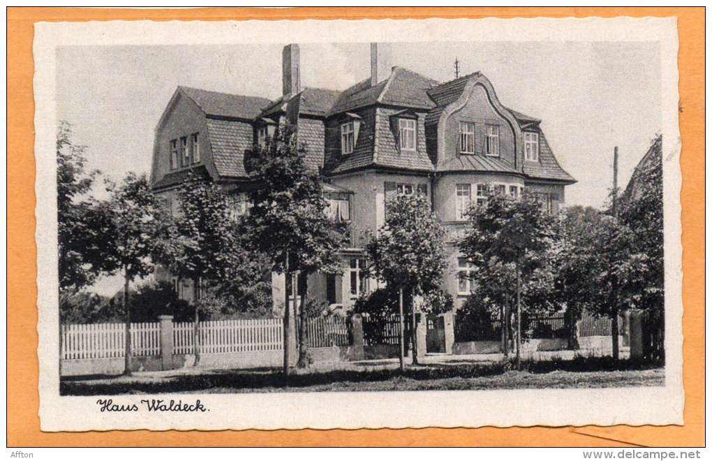 Hasu Waldeck Bad Steben Old Postcard - Bad Steben