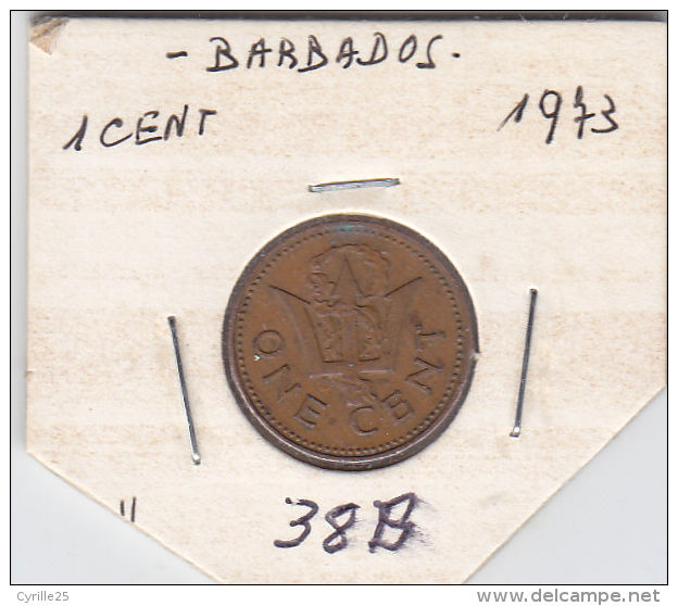 1 CENT 1973 - Barbados