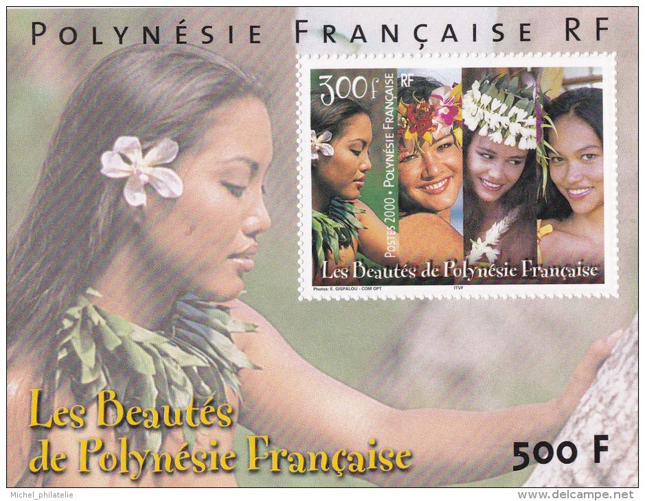 Bloc Feuillet N°25** Les Beautés De La Polynésie Française - Blocks & Kleinbögen