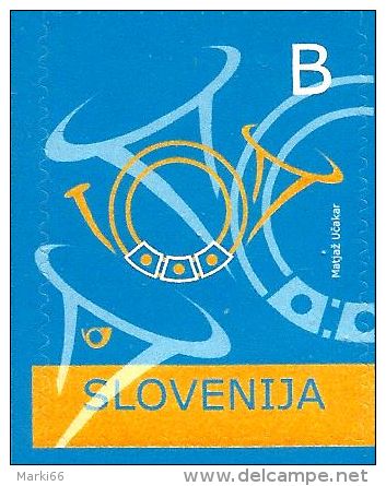 Slovenia - 2006 - Postal Horn - Mint Definitive Stamp - Slovénie