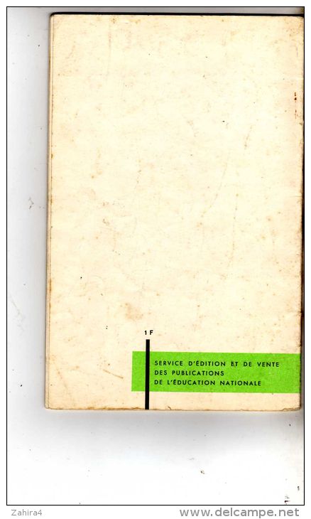 Institut Pédagogique National-Chants Et Récitations Diffusé Par La Radio Scolaire 1963-64 - N°2 CM2 FEP CEG-sup Doc Cla - 6-12 Years Old