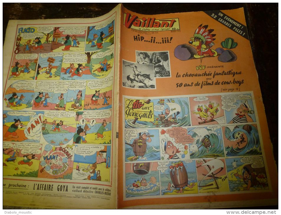 1956  VAILLANT    Le Journal Le Plus Captivant - Vaillant