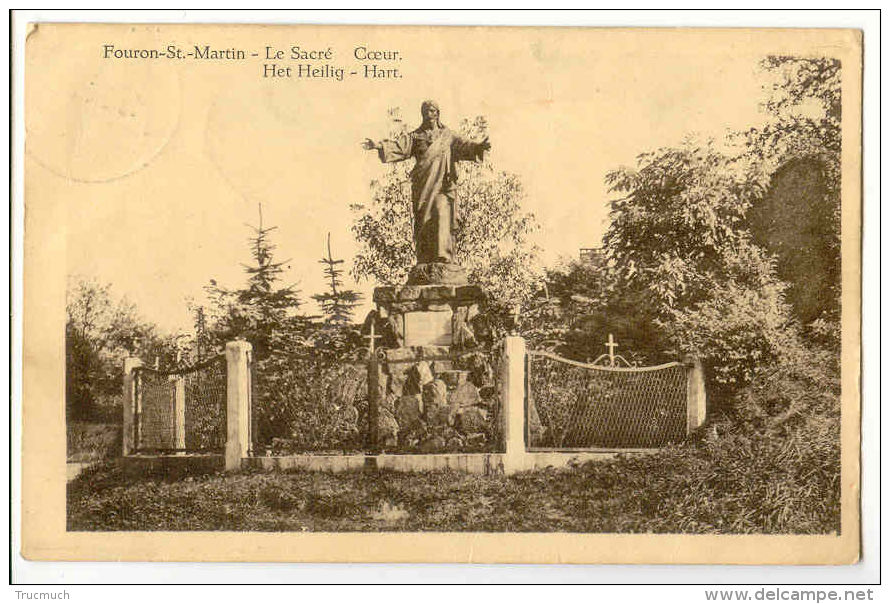 E3431  -  FOURON - SAINT - MARTIN  -  Le Sacré Coeur - Het Heilig Hart - Fourons - Voeren