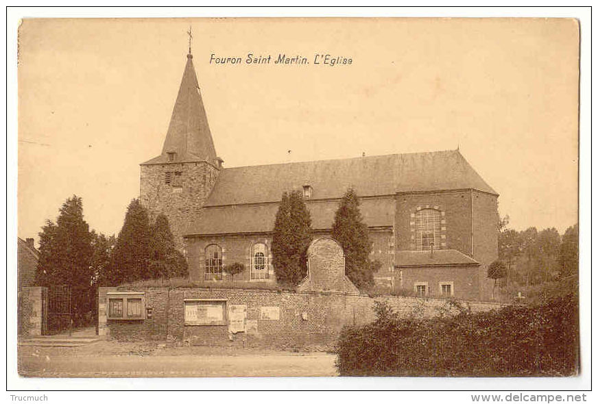 E3427  -  FOURON - SAINT - MARTIN  -  L' église - Fourons - Voeren