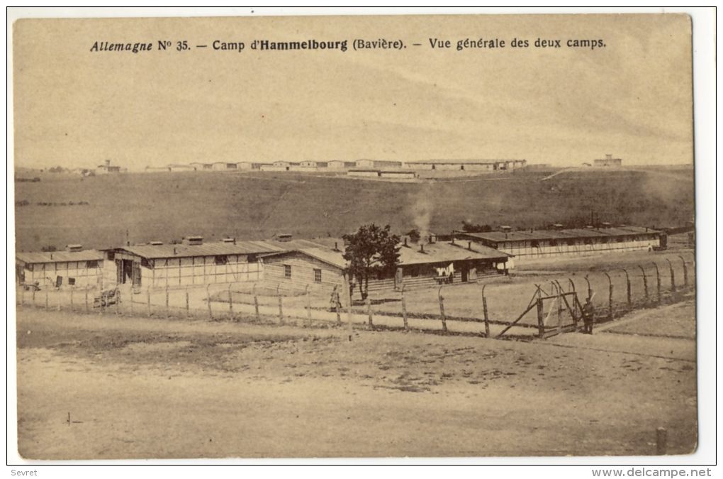 CAMP D' HAMMELBOURG N° 35  -  - Vue  Générale - Hammelburg