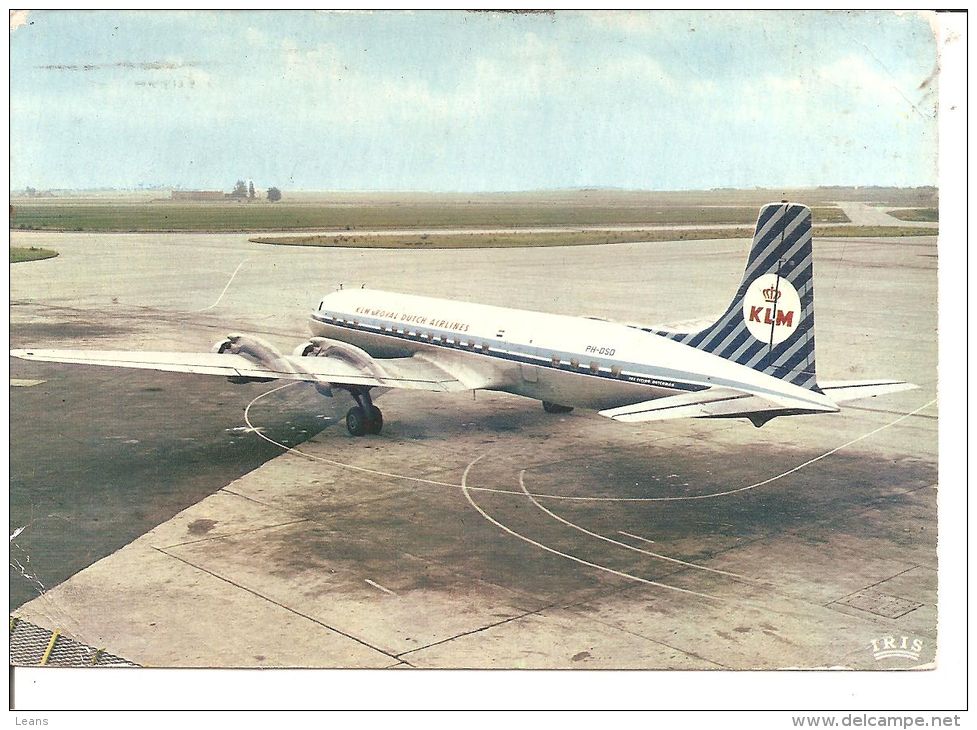DC 8 - Compagnie KLM - En état - 1946-....: Moderne