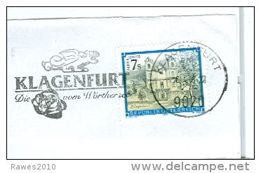 Österreich Klagenfurt MWST 1996 Die Rose Vom Wörthersee Lindwurm - Franking Machines (EMA)