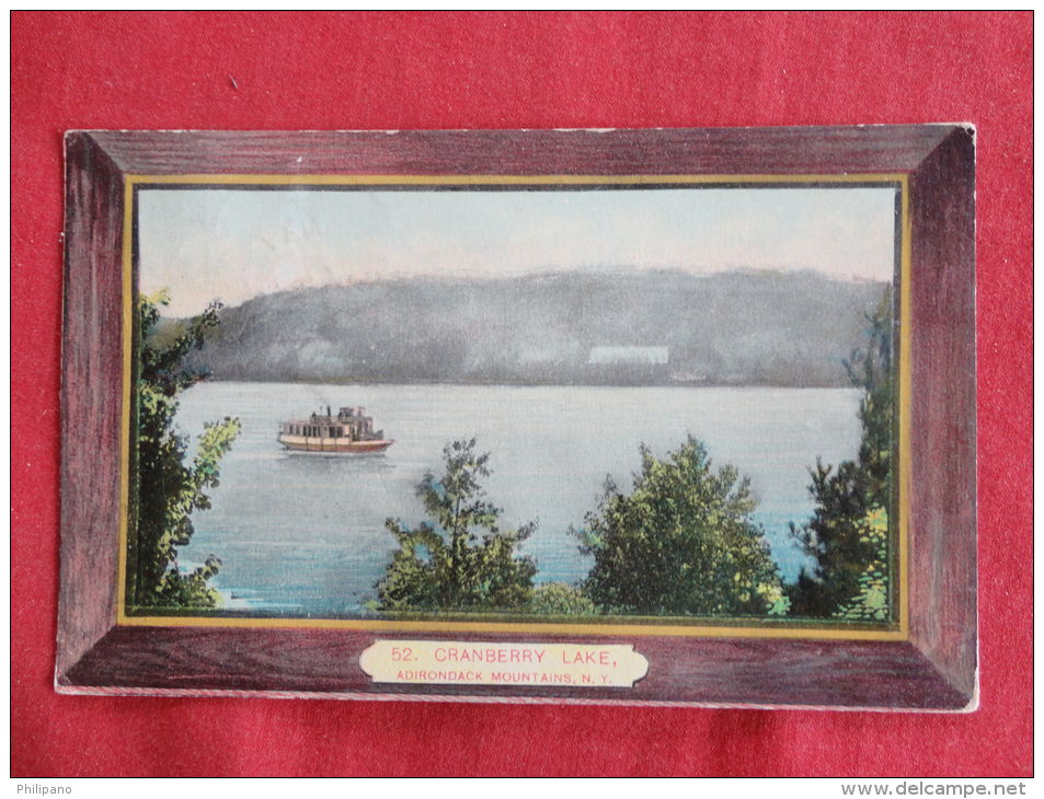 New York  Adirondack -- Frame Style-   Cranberry Lake # 52 1911 Cancel     Ref--1107 - Adirondack
