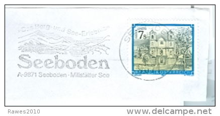 Österreich Seeboden Millstädter See MWST 1996 Das Berg- Und Seeerlebnis Berge + See - Franking Machines (EMA)