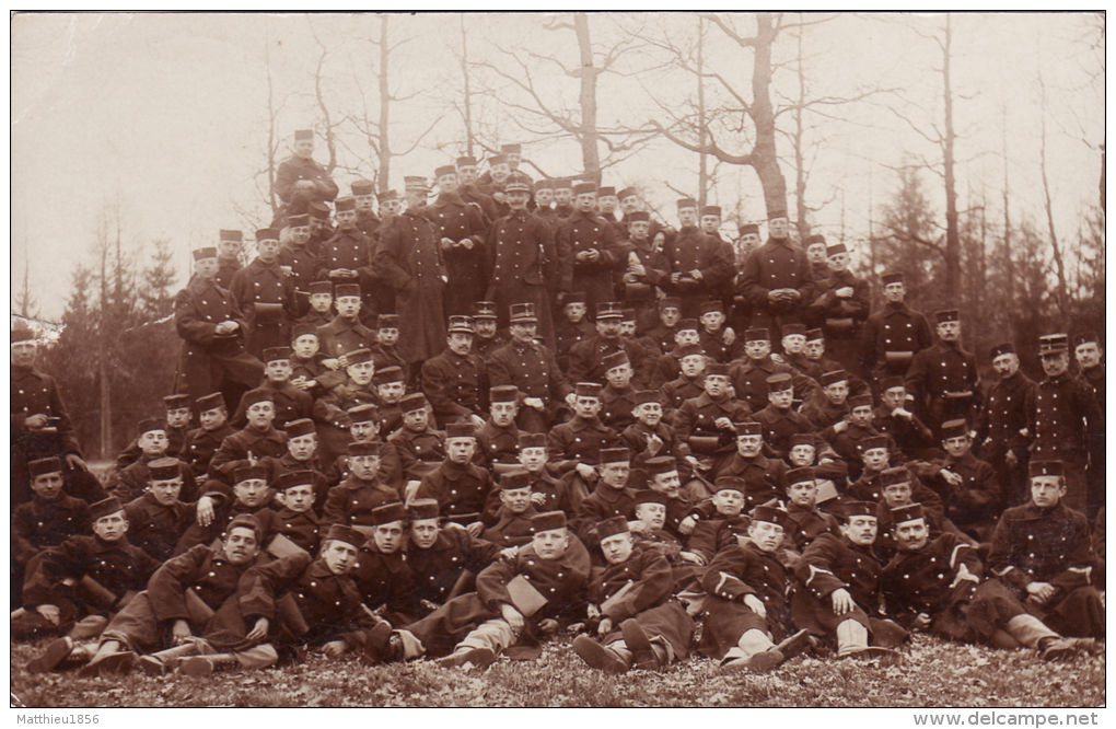 CP Photo Avril 1911 LEOPOLDSBURG (camp De Beverloo) - Un Groupe De Soldats (A43, Ww1, Wk1) - Leopoldsburg (Kamp Van Beverloo)