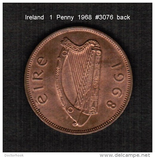 IRELAND    1  PENNY  1968  (KM # 11) - Ireland