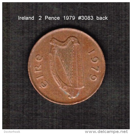 IRELAND    2  PENCE  1979  (KM # 21) - Irlanda