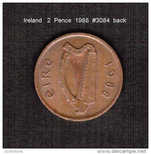 IRELAND    2  PENCE  1988  (KM # 21) - Irland