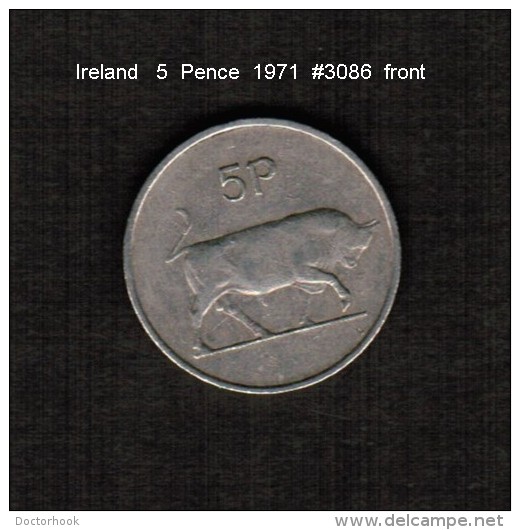 IRELAND    5  PENCE  1971  (KM # 22) - Irlande