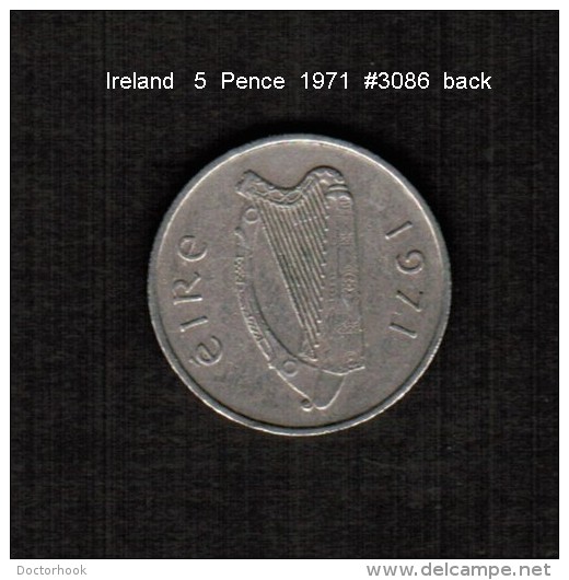 IRELAND    5  PENCE  1971  (KM # 22) - Irland