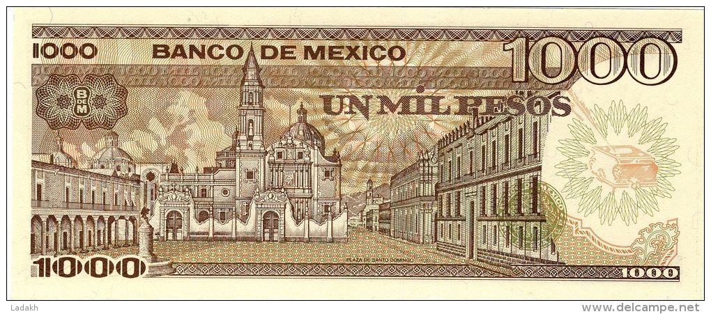 BILLET # MEXIQUE # 1985 # PICK 741 # 1000 PESOS # NEUF # - Mexiko