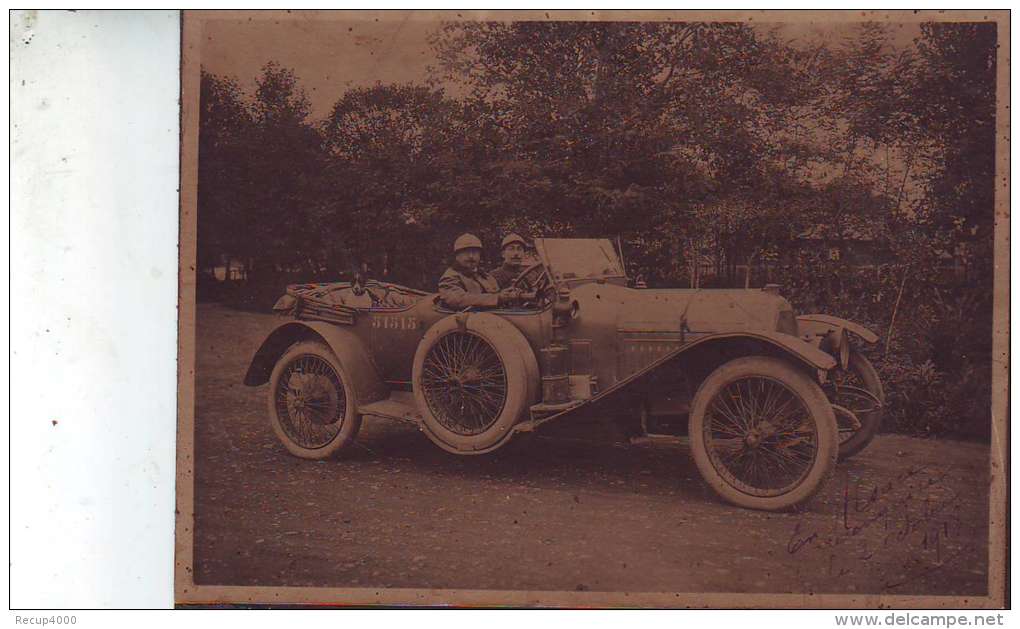 MILITARIA Guerre 1914 1918 Photo Format 175 X 125 Gros Plan Voiture Alsace 2 Octobre 1918 - 1914-18