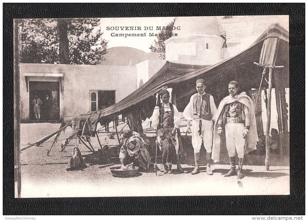 MAROC SOUVENIR DU MAROC Campement - Autres & Non Classés