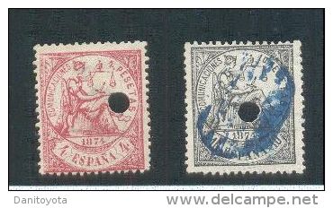 ESPAÑA.-  EDIFIL 151 T - Used Stamps