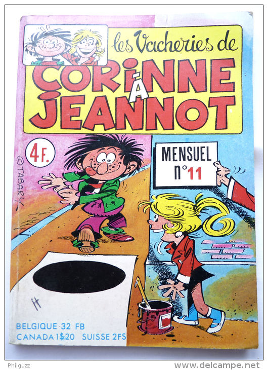 PETIT FORMAT LES VACHERIES DE CORINNE A JEANNOT N°11 - Corinne Et Jeannot