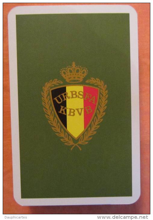 Jeu 52 Cartes FOOTBALL : Les Diables Rouges, Equipe Nationale Belge. Rode Duivels. Carta Mundi. 3 Scans - Kartenspiele (traditionell)