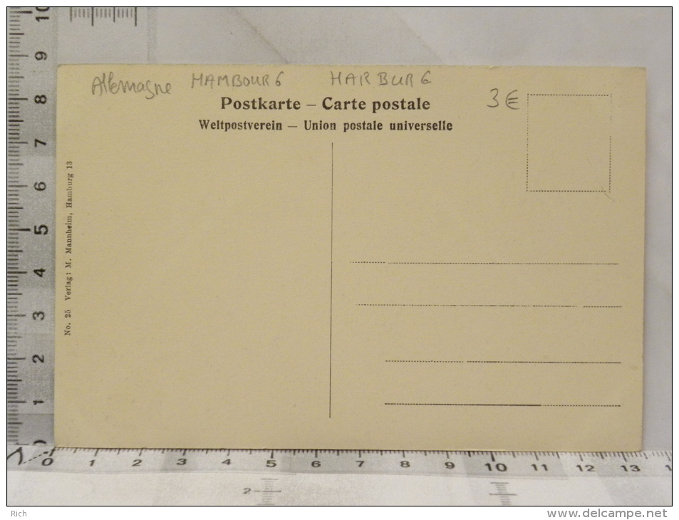 CPA Allemagne - Hamburg - Alter Hafen - Harburg
