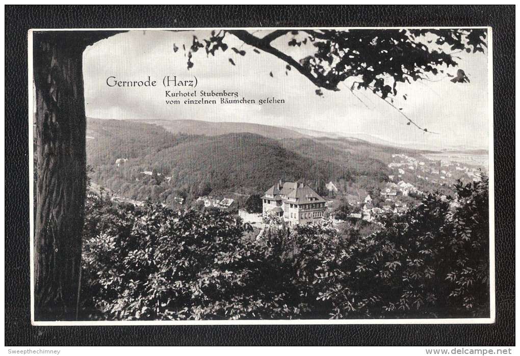 GERNRODE : (HARZ)  Kurhotel Stubenberg UNUSED - Quedlinburg