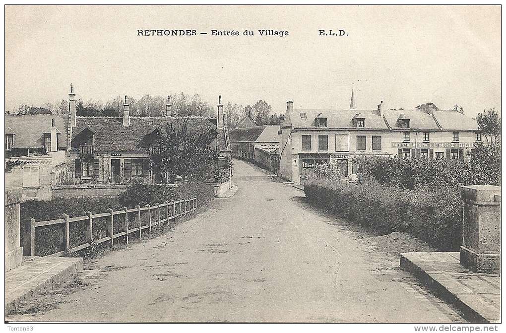 RETHONDES  - 60 -  Entrée Du Village - Meilleur Prix - 191113 - - Rethondes