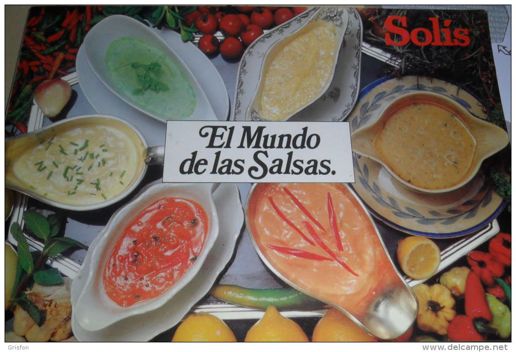 Cook Cuisine Solis Salsas Sauces Publicite - Otros & Sin Clasificación