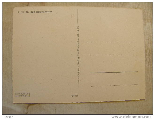 Deutschland - LOHR Das Spessarttor    D112840 - Lohr