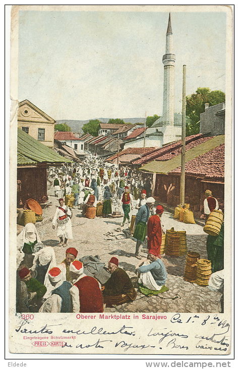 Sarajevo Oberer Marktplatz No 360 Mosquee - Bosnie-Herzegovine