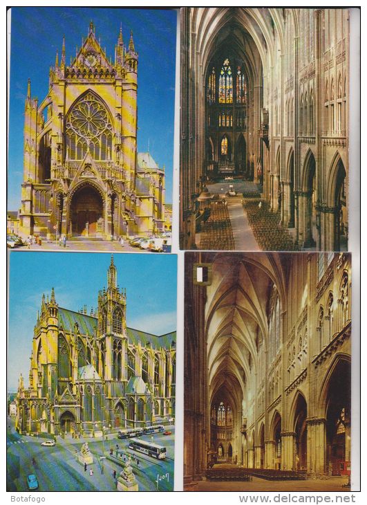 22 CPM DPT 57 METZ, CATHEDRALE ST ETIENNE - 5 - 99 Postales