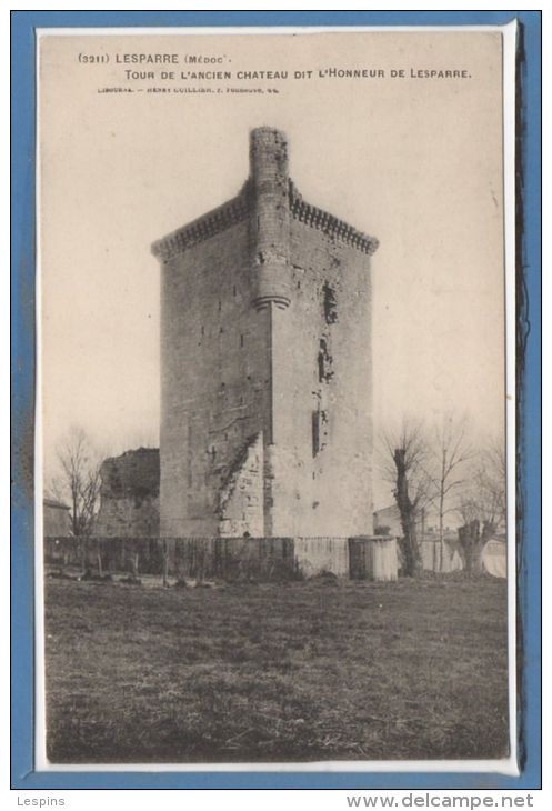 33 - LESPARRE --  Tour De L'Ancien Chateau - Lesparre Medoc