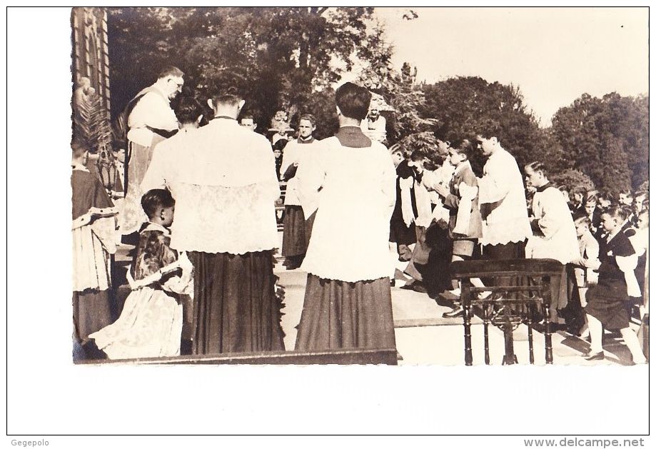 BRETIGNY - Sur -  ORGE - Pensionnat De Passy - Cérémonie De 1ère Communion En Plein Air - Bretigny Sur Orge