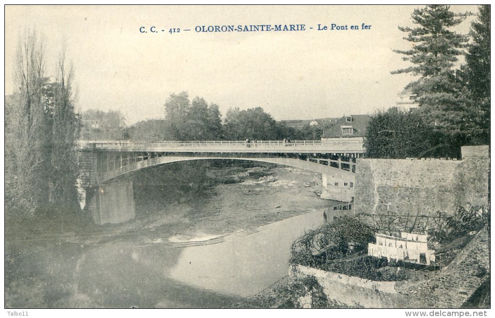 Oloron Sainte Marie - Le Pont De Fer - Oloron Sainte Marie