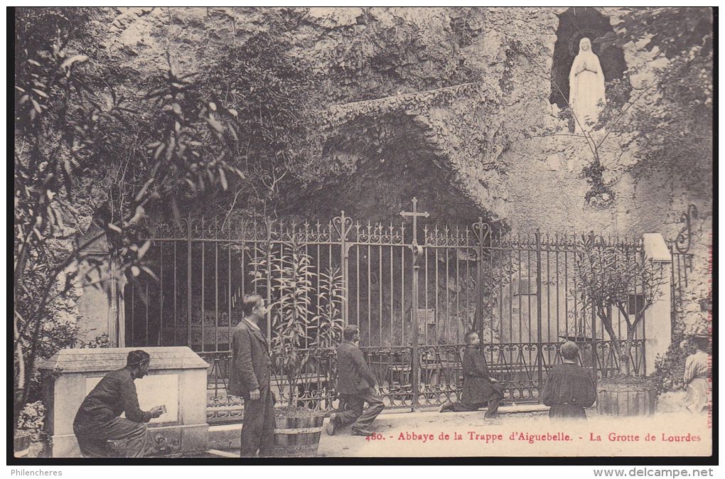 CPA - (73) Abbaye De La Trappe D'Aiguebelle - La Grotte De Lourdes - Aiguebelle