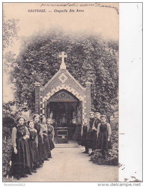 HAUTRAGE : Chapelle Ste Anne - Saint-Ghislain